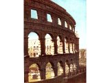 Simple Grandeur of the Amphitheatre at Pola. An early photograph.